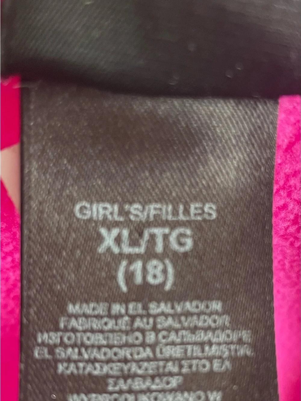 The North Face teen girl